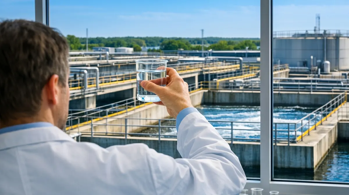 Estação de tratamento de água industrial com osmose reversa, ultrafiltração e filtros de pressão